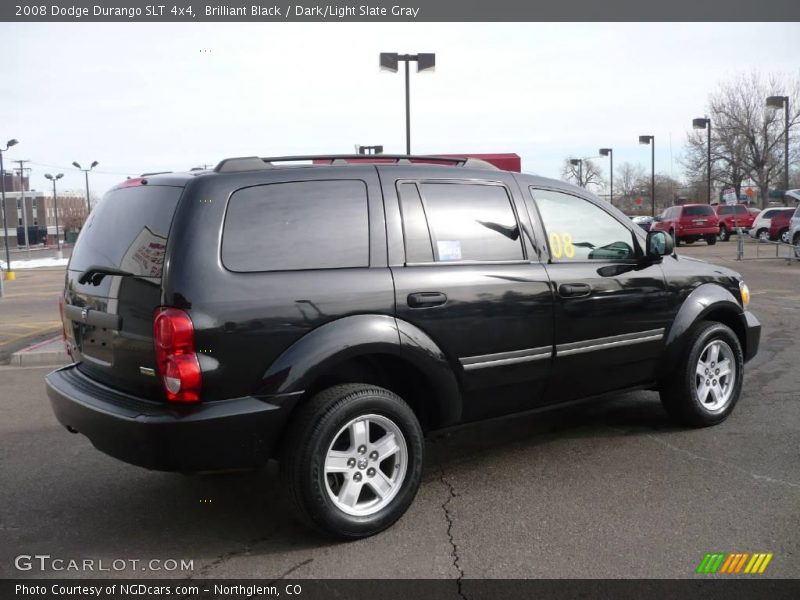 Brilliant Black / Dark/Light Slate Gray 2008 Dodge Durango SLT 4x4