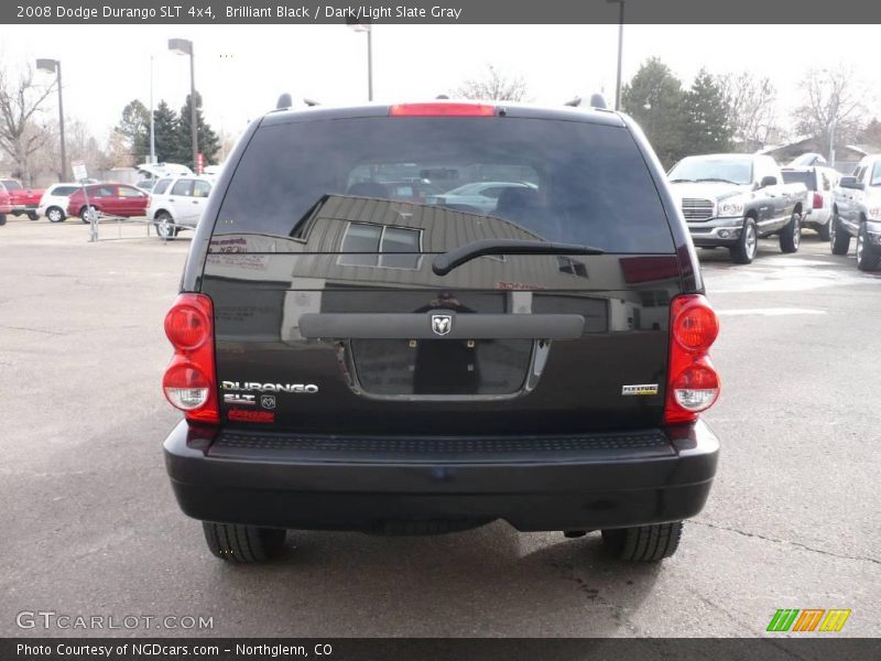 Brilliant Black / Dark/Light Slate Gray 2008 Dodge Durango SLT 4x4