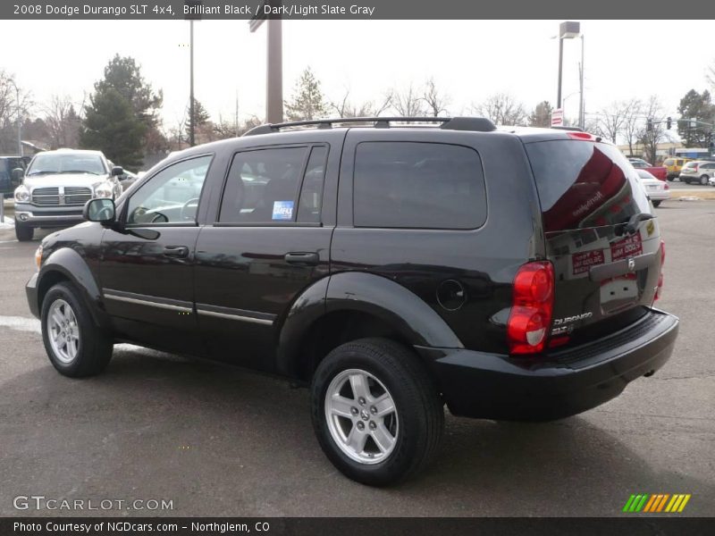 Brilliant Black / Dark/Light Slate Gray 2008 Dodge Durango SLT 4x4