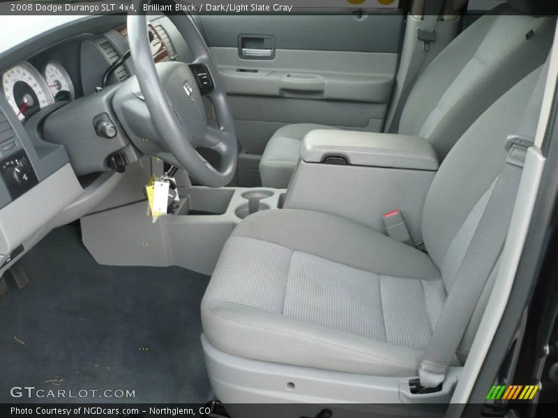 Brilliant Black / Dark/Light Slate Gray 2008 Dodge Durango SLT 4x4