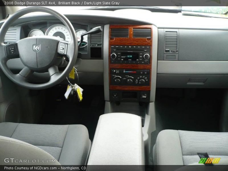 Brilliant Black / Dark/Light Slate Gray 2008 Dodge Durango SLT 4x4