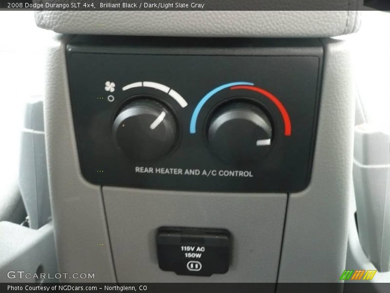 Brilliant Black / Dark/Light Slate Gray 2008 Dodge Durango SLT 4x4