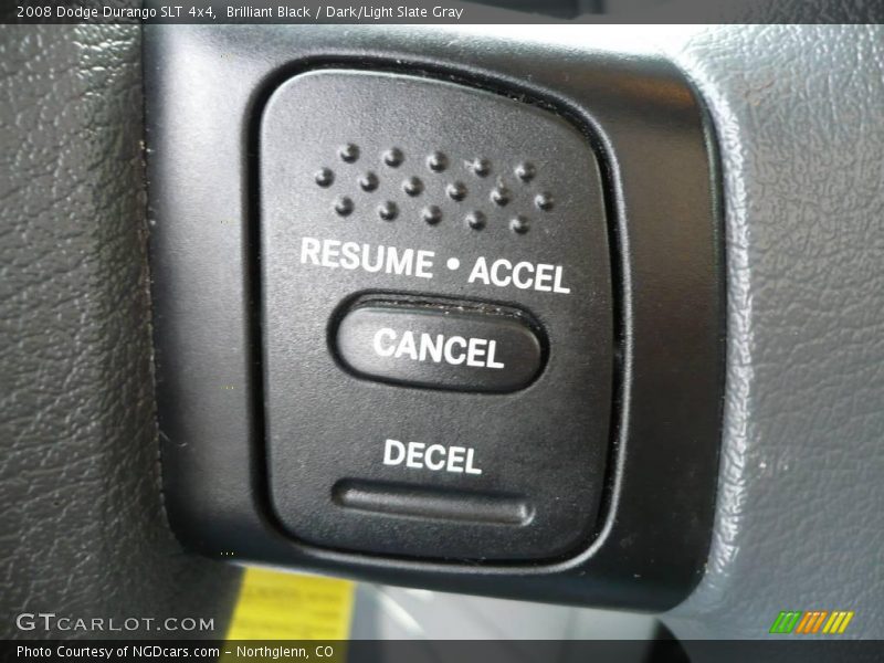 Brilliant Black / Dark/Light Slate Gray 2008 Dodge Durango SLT 4x4