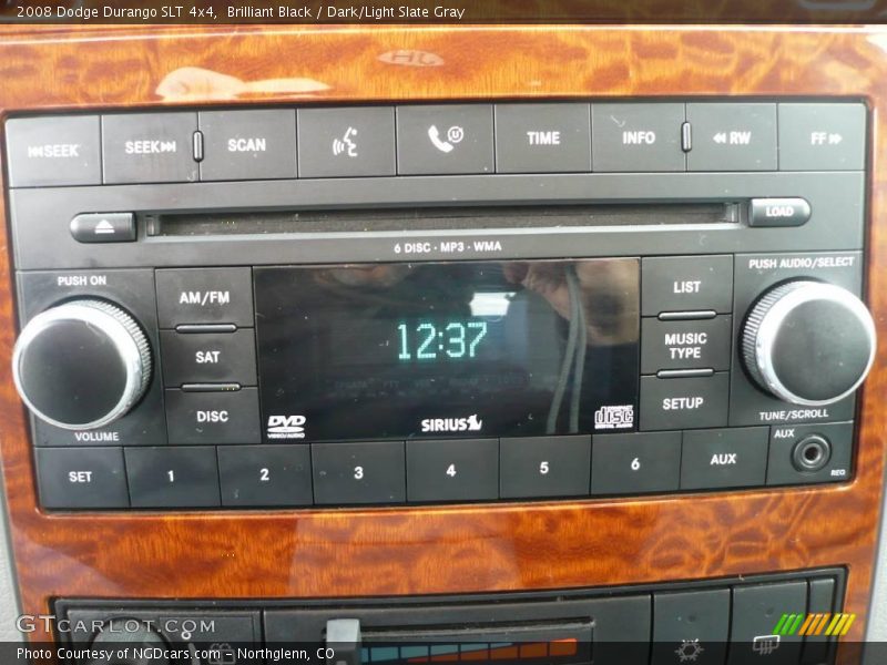 Brilliant Black / Dark/Light Slate Gray 2008 Dodge Durango SLT 4x4