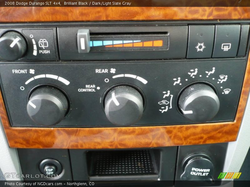 Brilliant Black / Dark/Light Slate Gray 2008 Dodge Durango SLT 4x4