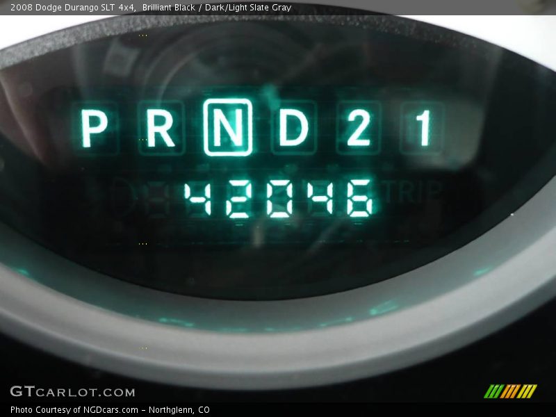 Brilliant Black / Dark/Light Slate Gray 2008 Dodge Durango SLT 4x4