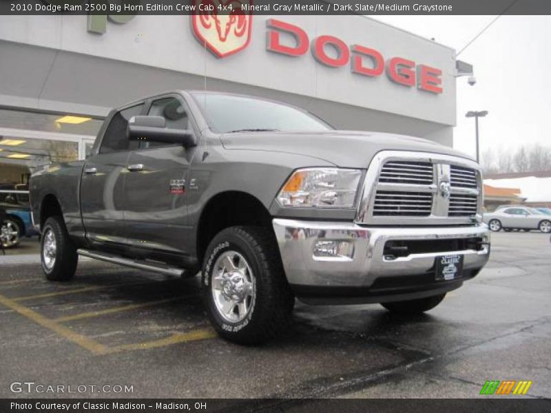 Mineral Gray Metallic / Dark Slate/Medium Graystone 2010 Dodge Ram 2500 Big Horn Edition Crew Cab 4x4