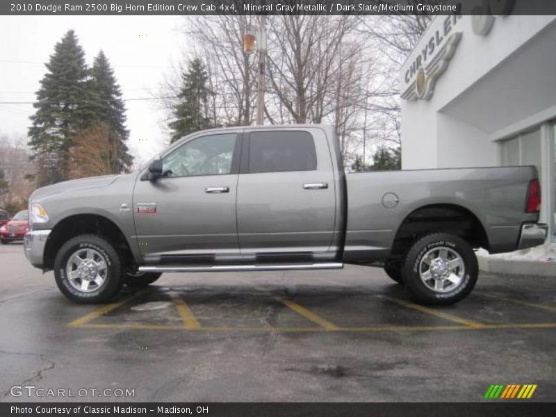 Mineral Gray Metallic / Dark Slate/Medium Graystone 2010 Dodge Ram 2500 Big Horn Edition Crew Cab 4x4
