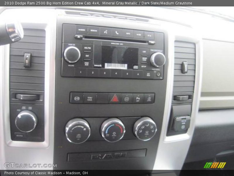 Mineral Gray Metallic / Dark Slate/Medium Graystone 2010 Dodge Ram 2500 Big Horn Edition Crew Cab 4x4