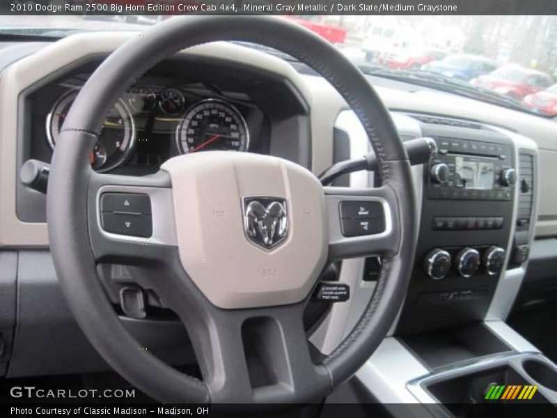 Mineral Gray Metallic / Dark Slate/Medium Graystone 2010 Dodge Ram 2500 Big Horn Edition Crew Cab 4x4