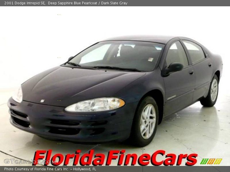 Deep Sapphire Blue Pearlcoat / Dark Slate Gray 2001 Dodge Intrepid SE