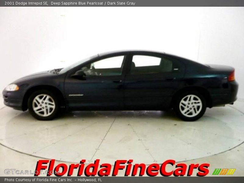 Deep Sapphire Blue Pearlcoat / Dark Slate Gray 2001 Dodge Intrepid SE