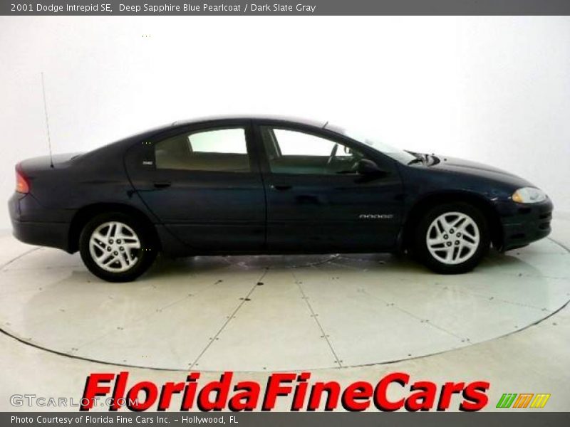 Deep Sapphire Blue Pearlcoat / Dark Slate Gray 2001 Dodge Intrepid SE
