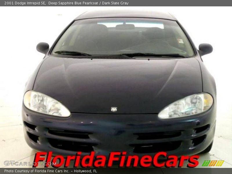 Deep Sapphire Blue Pearlcoat / Dark Slate Gray 2001 Dodge Intrepid SE