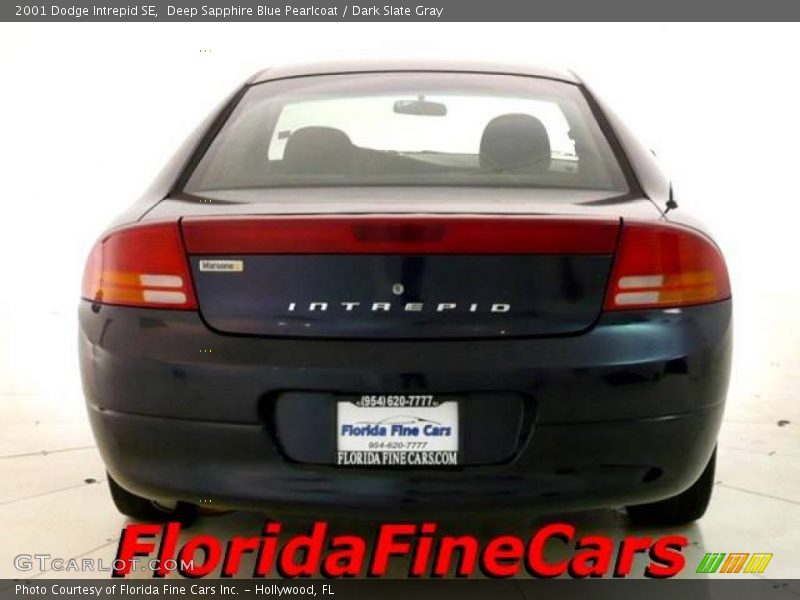 Deep Sapphire Blue Pearlcoat / Dark Slate Gray 2001 Dodge Intrepid SE
