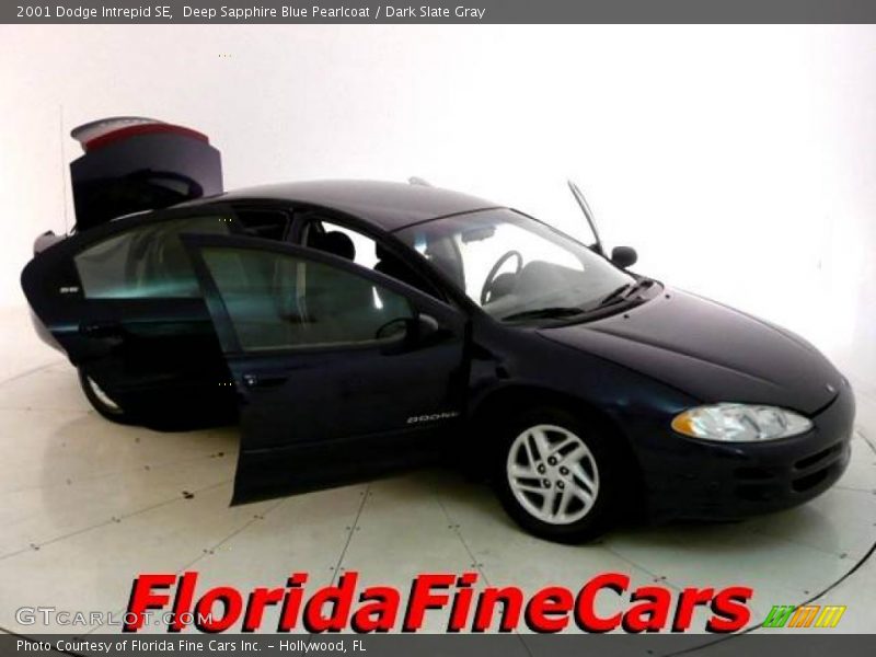 Deep Sapphire Blue Pearlcoat / Dark Slate Gray 2001 Dodge Intrepid SE