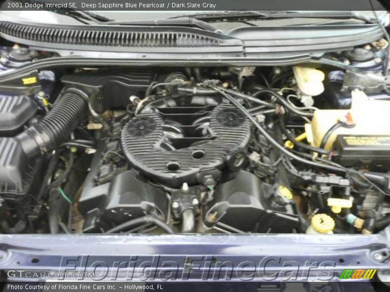 Deep Sapphire Blue Pearlcoat / Dark Slate Gray 2001 Dodge Intrepid SE