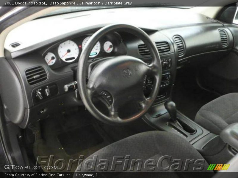 Deep Sapphire Blue Pearlcoat / Dark Slate Gray 2001 Dodge Intrepid SE