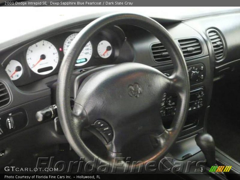 Deep Sapphire Blue Pearlcoat / Dark Slate Gray 2001 Dodge Intrepid SE