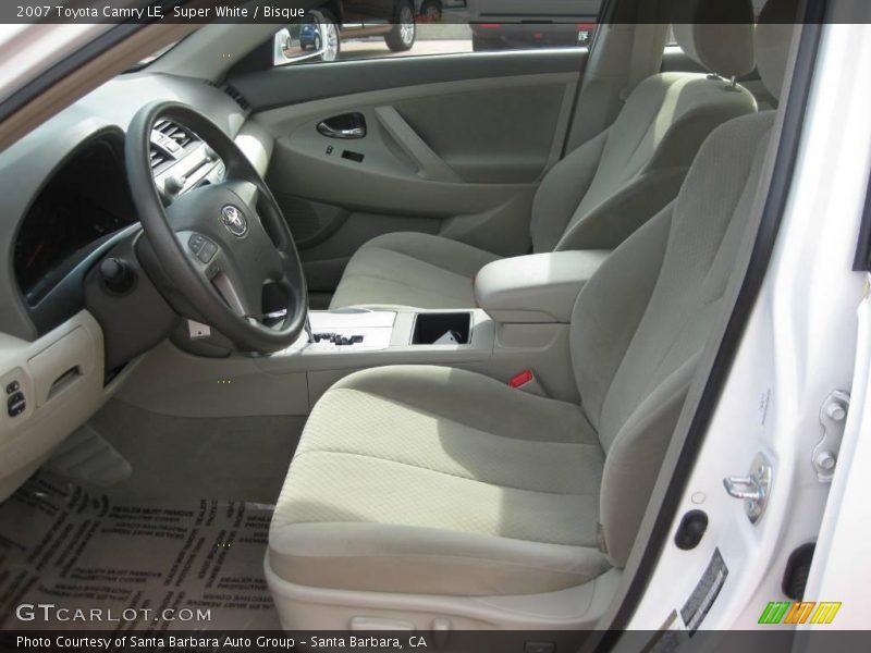 Super White / Bisque 2007 Toyota Camry LE