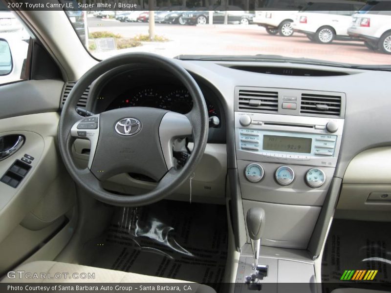 Super White / Bisque 2007 Toyota Camry LE