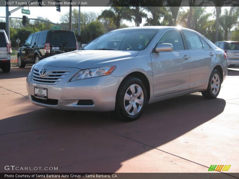 Titanium Metallic / Ash 2007 Toyota Camry LE
