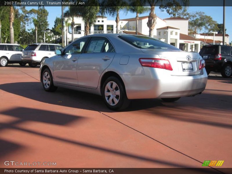Titanium Metallic / Ash 2007 Toyota Camry LE