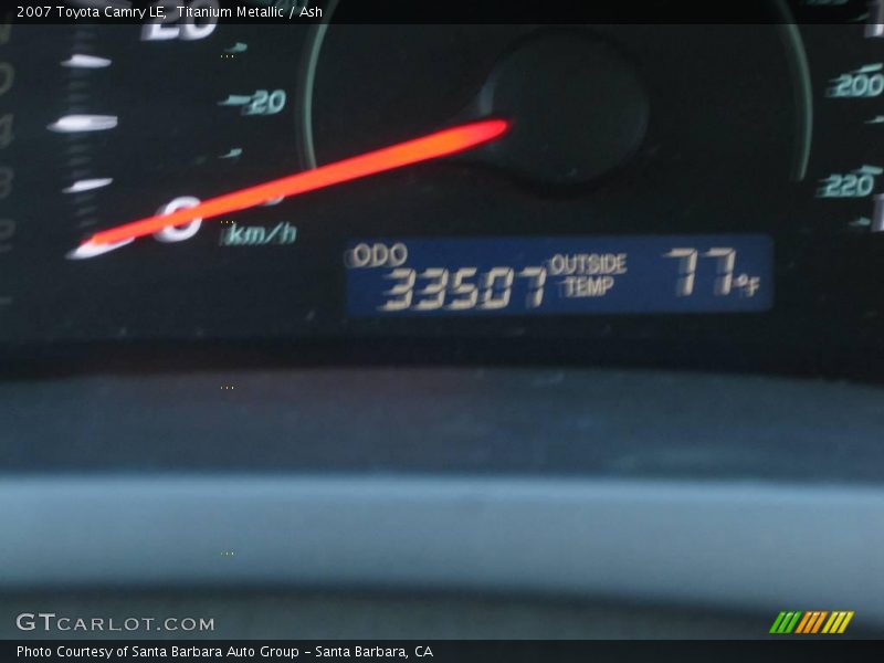 Titanium Metallic / Ash 2007 Toyota Camry LE