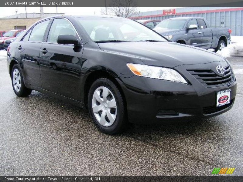 Black / Bisque 2007 Toyota Camry LE