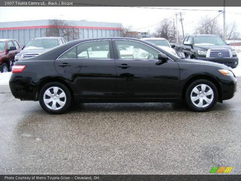 Black / Bisque 2007 Toyota Camry LE