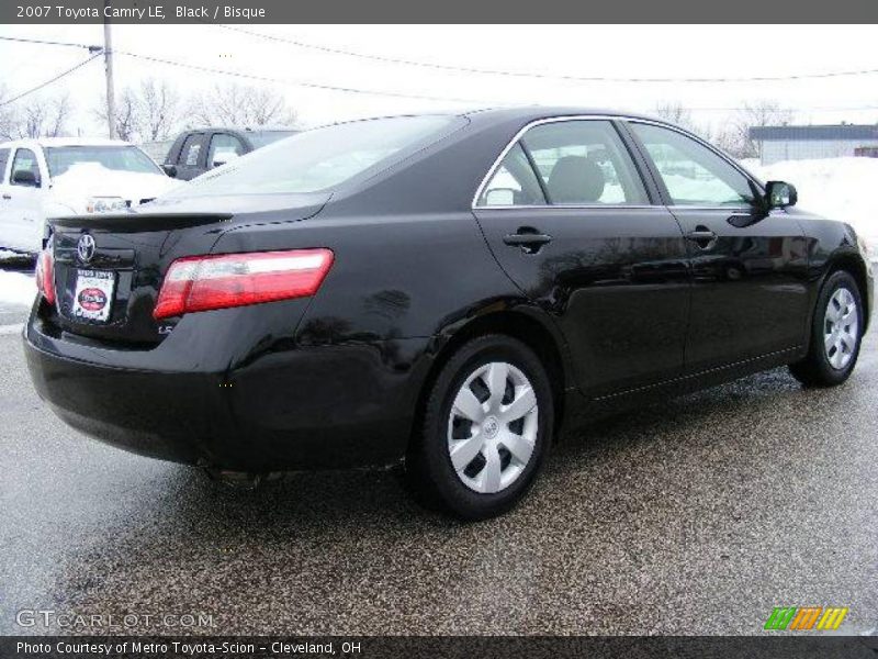 Black / Bisque 2007 Toyota Camry LE