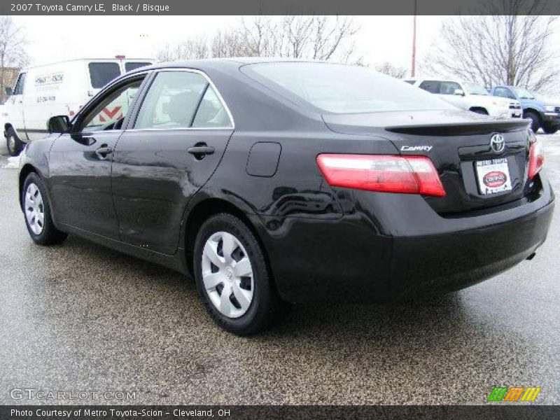 Black / Bisque 2007 Toyota Camry LE