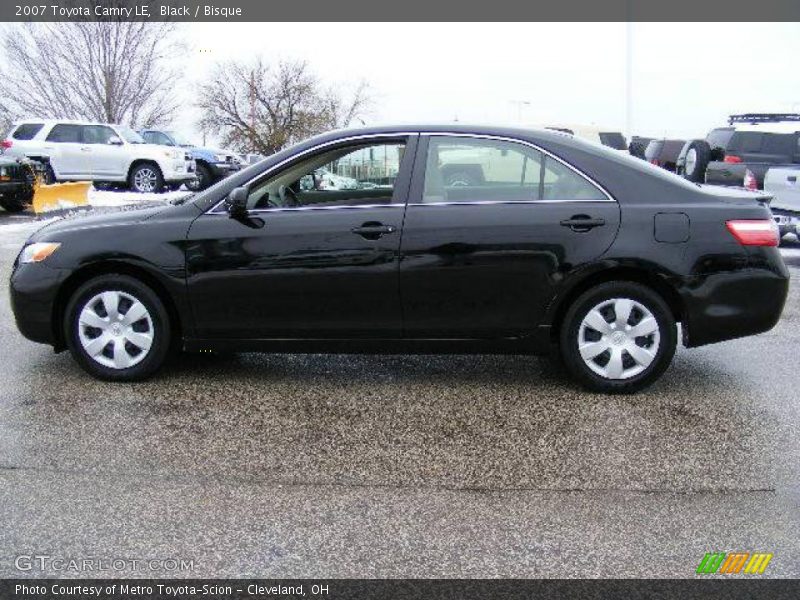 Black / Bisque 2007 Toyota Camry LE
