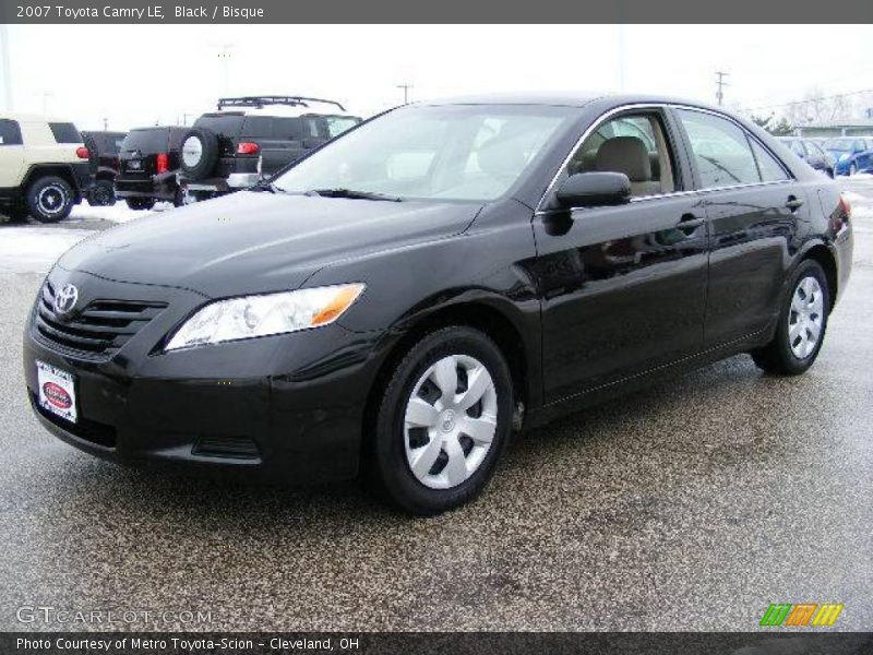 Black / Bisque 2007 Toyota Camry LE