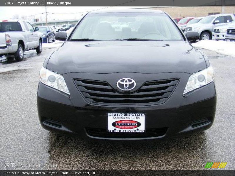 Black / Bisque 2007 Toyota Camry LE