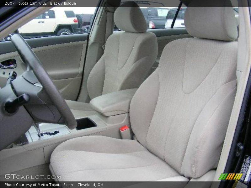 Black / Bisque 2007 Toyota Camry LE