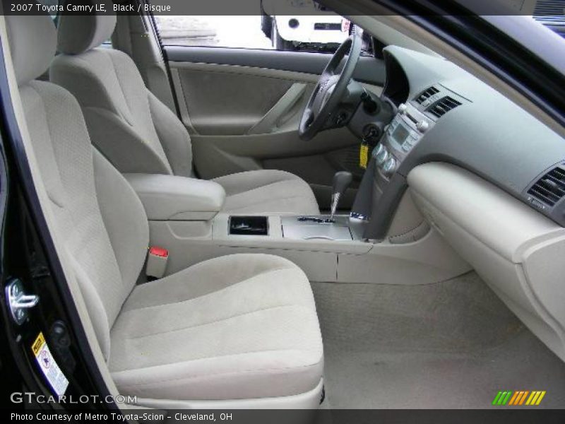 Black / Bisque 2007 Toyota Camry LE