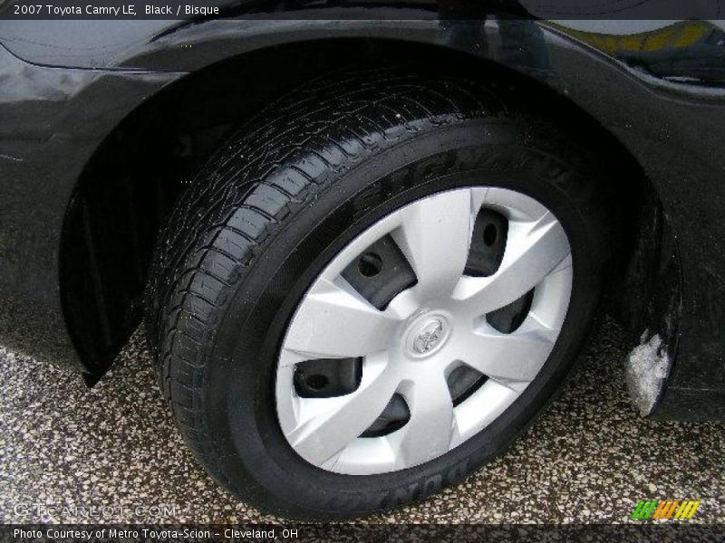 Black / Bisque 2007 Toyota Camry LE