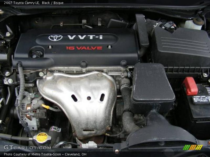 Black / Bisque 2007 Toyota Camry LE