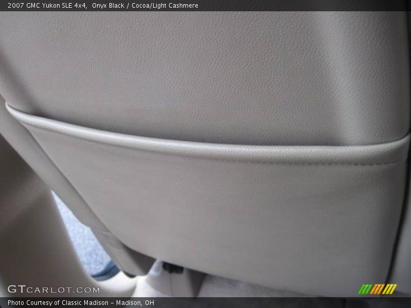 Onyx Black / Cocoa/Light Cashmere 2007 GMC Yukon SLE 4x4