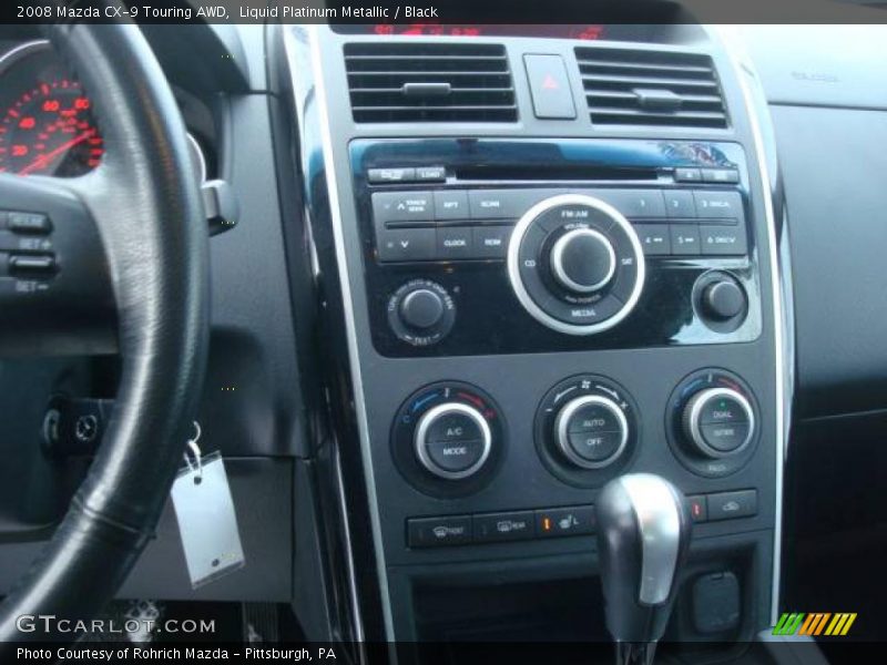 Liquid Platinum Metallic / Black 2008 Mazda CX-9 Touring AWD