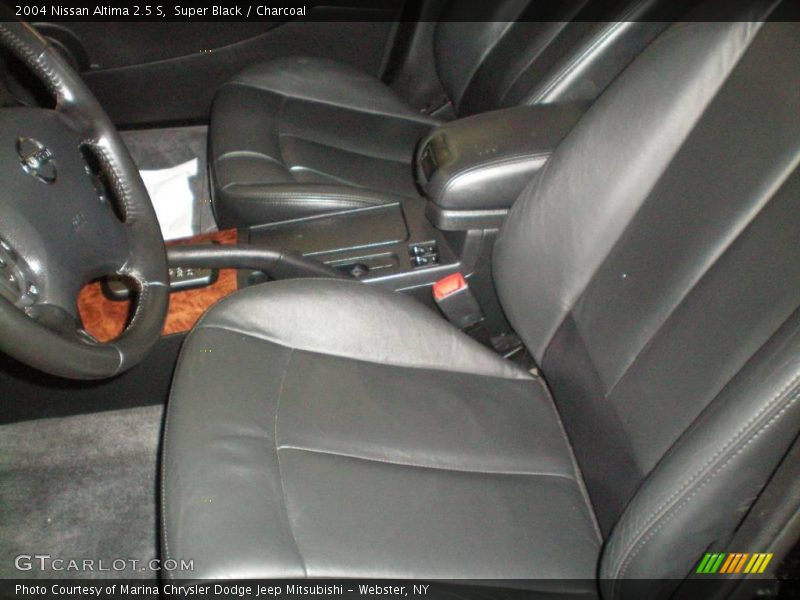 Super Black / Charcoal 2004 Nissan Altima 2.5 S