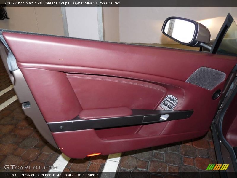 Oyster Silver / Iron Ore Red 2006 Aston Martin V8 Vantage Coupe