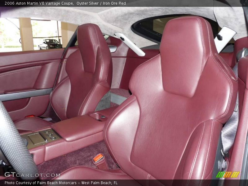 Oyster Silver / Iron Ore Red 2006 Aston Martin V8 Vantage Coupe