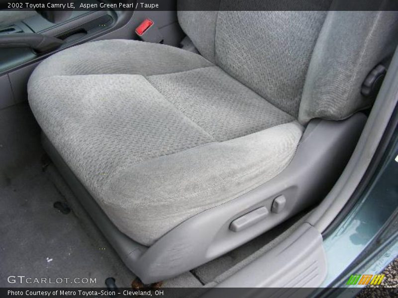 Aspen Green Pearl / Taupe 2002 Toyota Camry LE