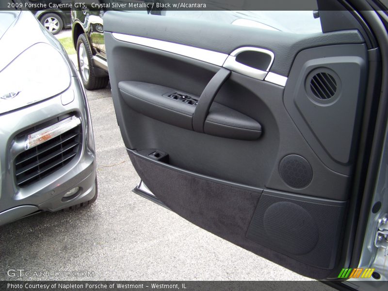 Crystal Silver Metallic / Black w/Alcantara 2009 Porsche Cayenne GTS