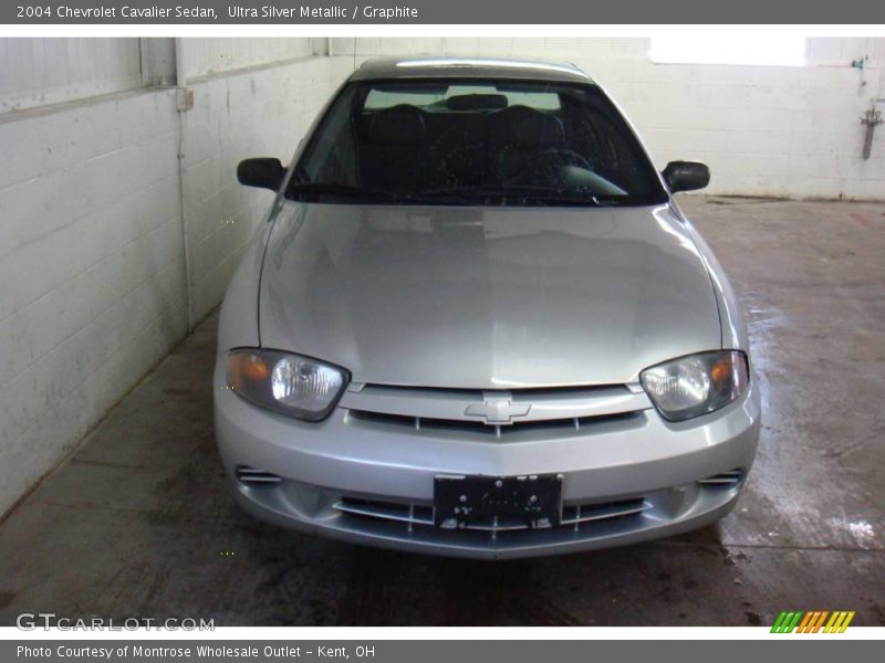 Ultra Silver Metallic / Graphite 2004 Chevrolet Cavalier Sedan