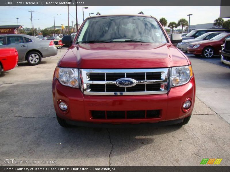 Redfire Metallic / Stone 2008 Ford Escape XLT