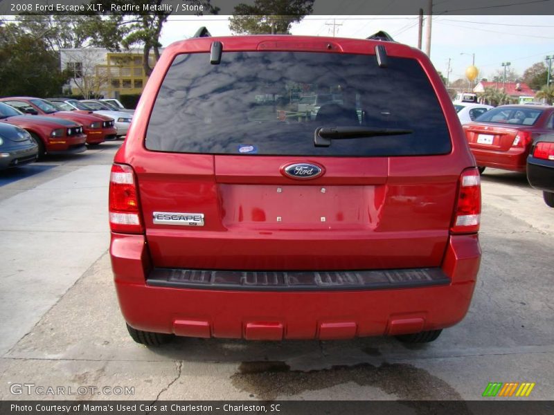 Redfire Metallic / Stone 2008 Ford Escape XLT