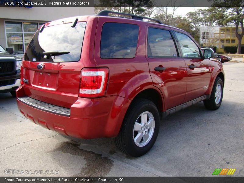 Redfire Metallic / Stone 2008 Ford Escape XLT